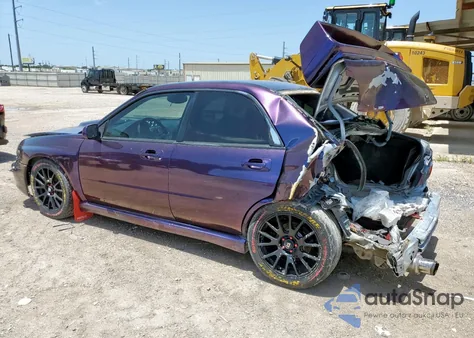 2002 Subaru Impreza Wrx z USA, uszkodzony, nr VIN JF1GD29622G509433